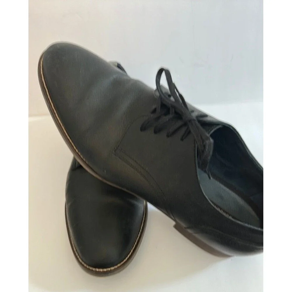 Rush By Gordon Rush Fulton Mens Black Oxfords & Lace Ups Plain Toe Shoes